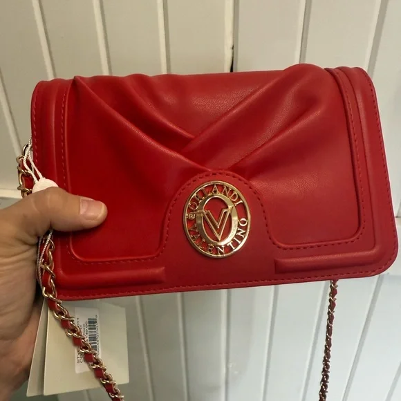 Valentino Orlandi Red Crossbody Bag - Picture 7 of 7